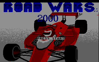 Road Wars 2000 title screen